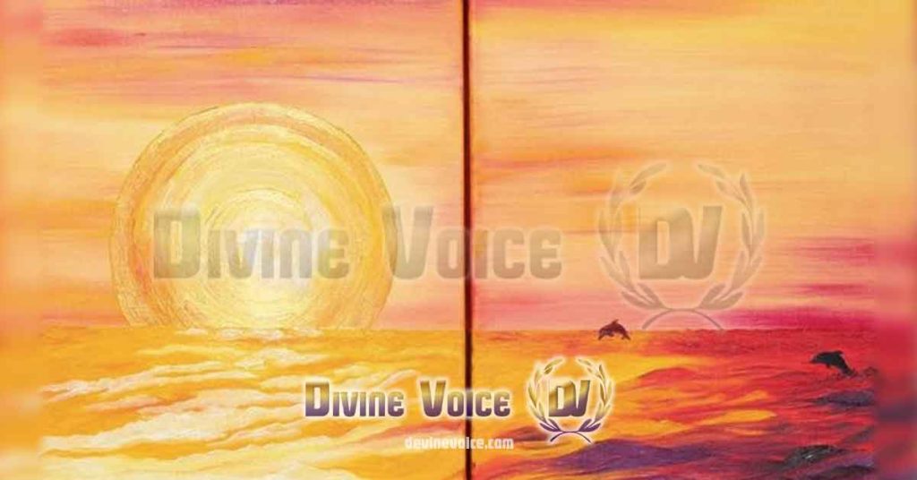 Fill up with light and expand. Divine Voice.