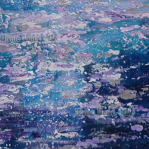 Abstract paintings transcendent light divine voice.