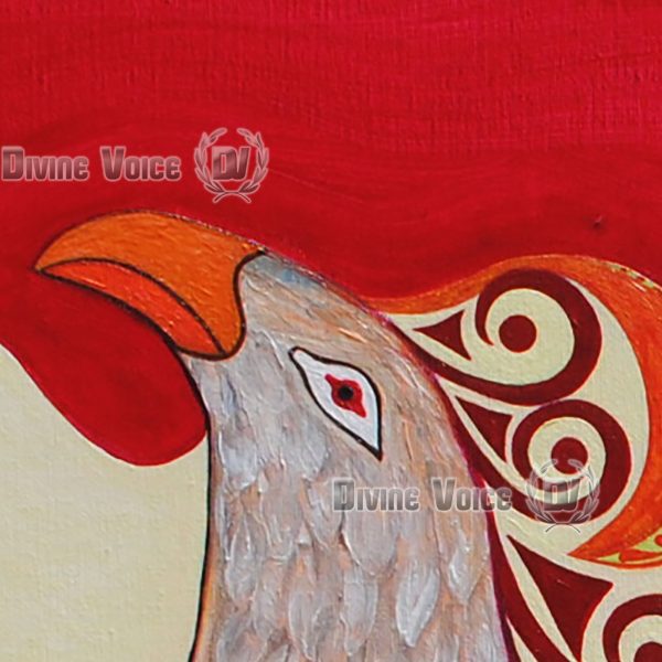 Griffin. Channeled vision painting from Devine voice . Melina Papadopoulou.